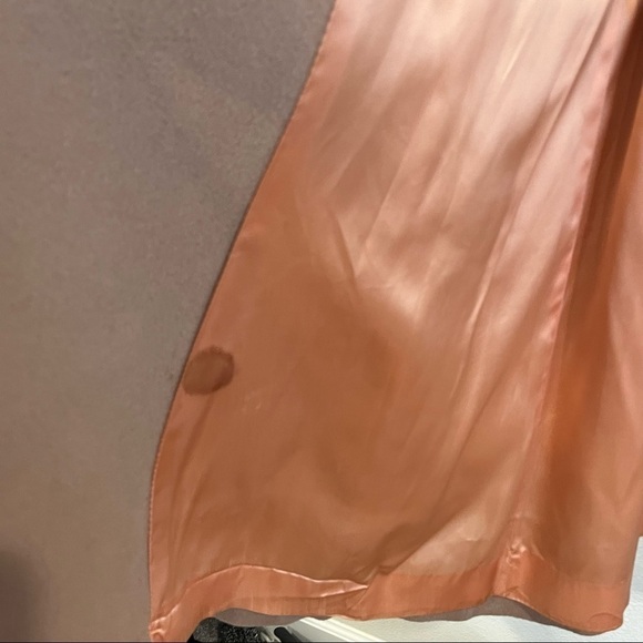 Roos/Atkin vintage camel trench coat fits like oversized womens large/X-Large - Picture 7 of 9